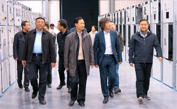 寧波菲仕公司總裁任文杰一行赴長(zhǎng)城電工參觀交流，共探技術(shù)創(chuàng)新合作新機(jī)遇